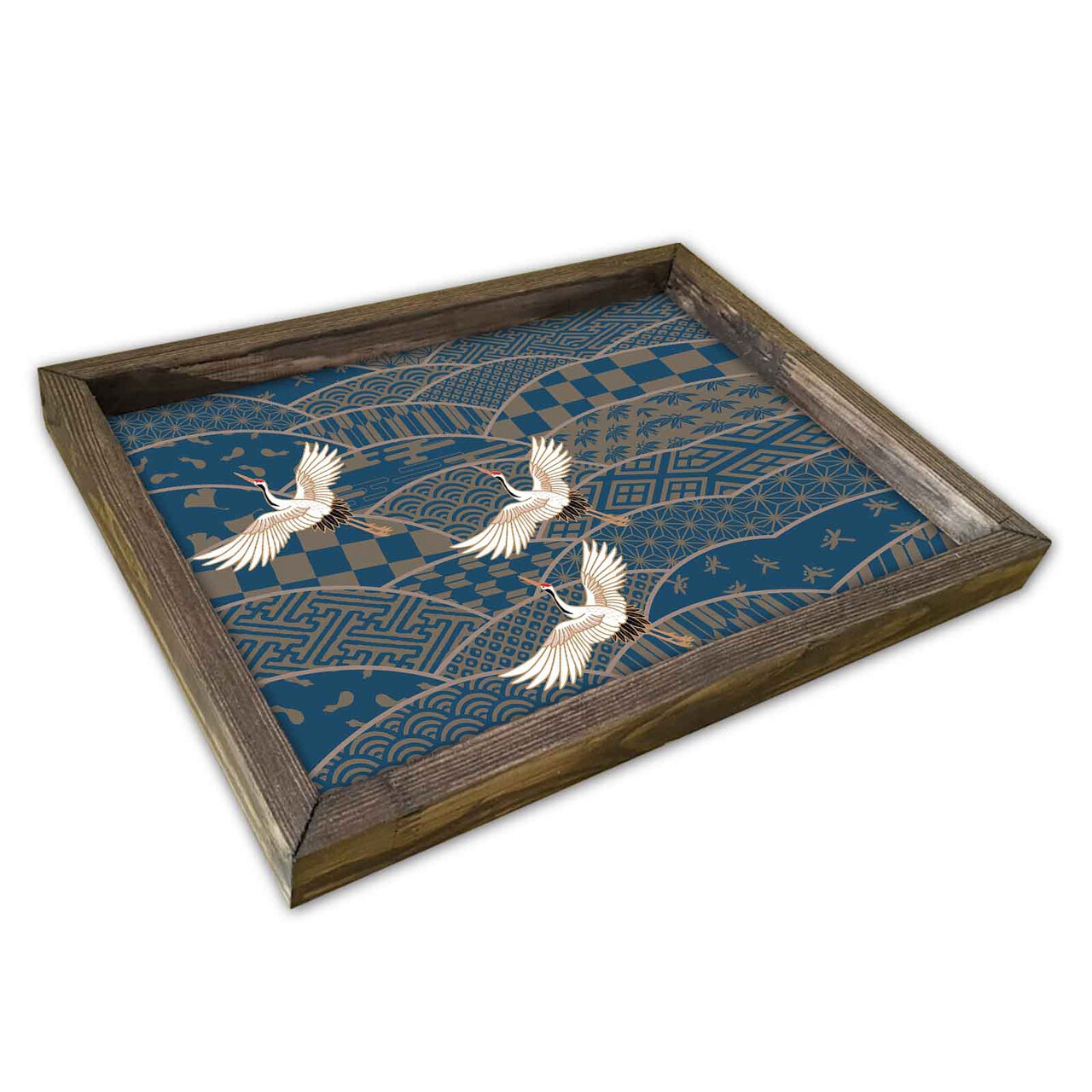 Tava pentru servire, AT-050, 30x40 cm, Multicolor - imagine 3
